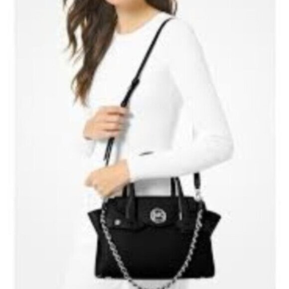 Michael Kors Belted Carmen Satchel - NEW with tags - Picture 6 of 7